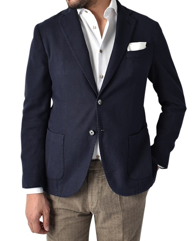 イタリアンコットンリネンジャケット