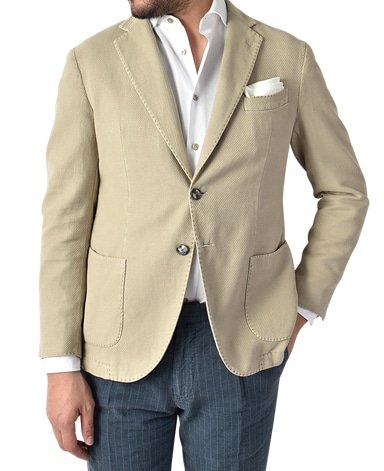 イタリアンコットンリネンジャケット