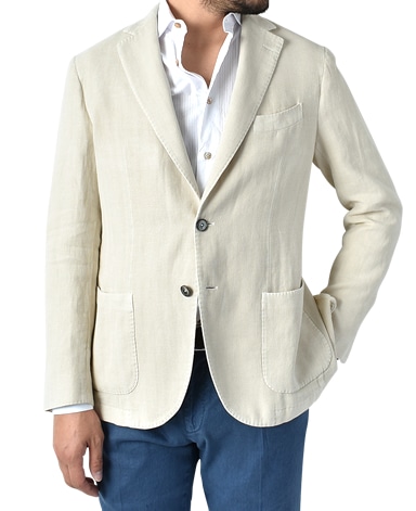 イタリアンリネンコットンジャケット