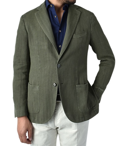 イタリアンリネンコットンジャケット