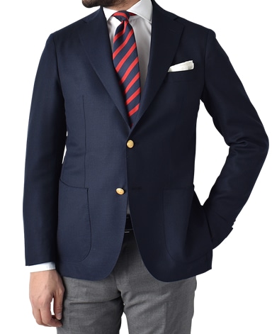 イタリアンウールジャケット/（金ボタン）