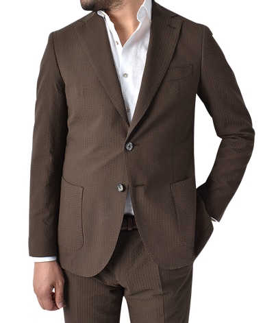 イタリアンシアサッカージャケット/セットアップ