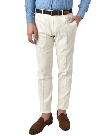 イタリアンリネンコットンパンツ