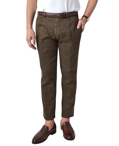 イタリアンリネンコットンパンツ