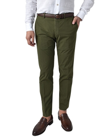 イタリアンコットンパンツ/セットアップ