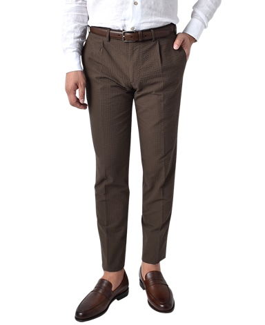 イタリアンシアサッカーパンツ/セットアップ