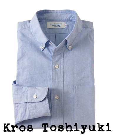 くろすとしゆき×鎌倉シャツB.D.シャツ