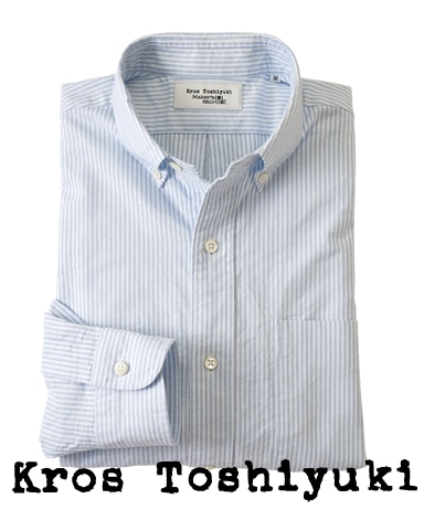 くろすとしゆき×鎌倉シャツB.D.シャツ