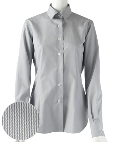 スリムシャツ/平織り