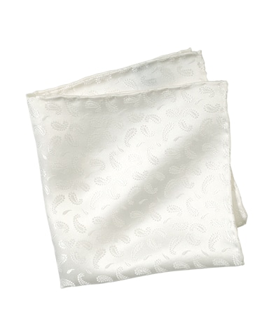 シルクポケットチーフ/サテン Made in Japan