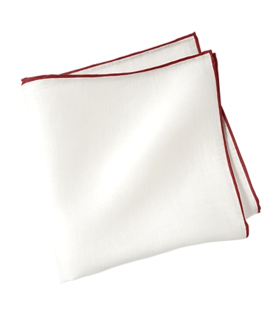 リネンポケットチーフ/Made in Japan