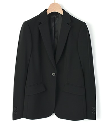 テーラードジャケット/綾二重織