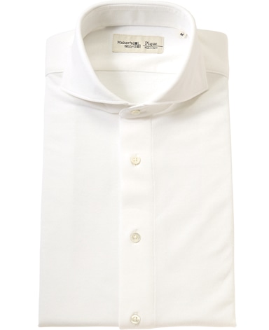 強撚ピケシャツ/ICE TWIST【春夏向き】