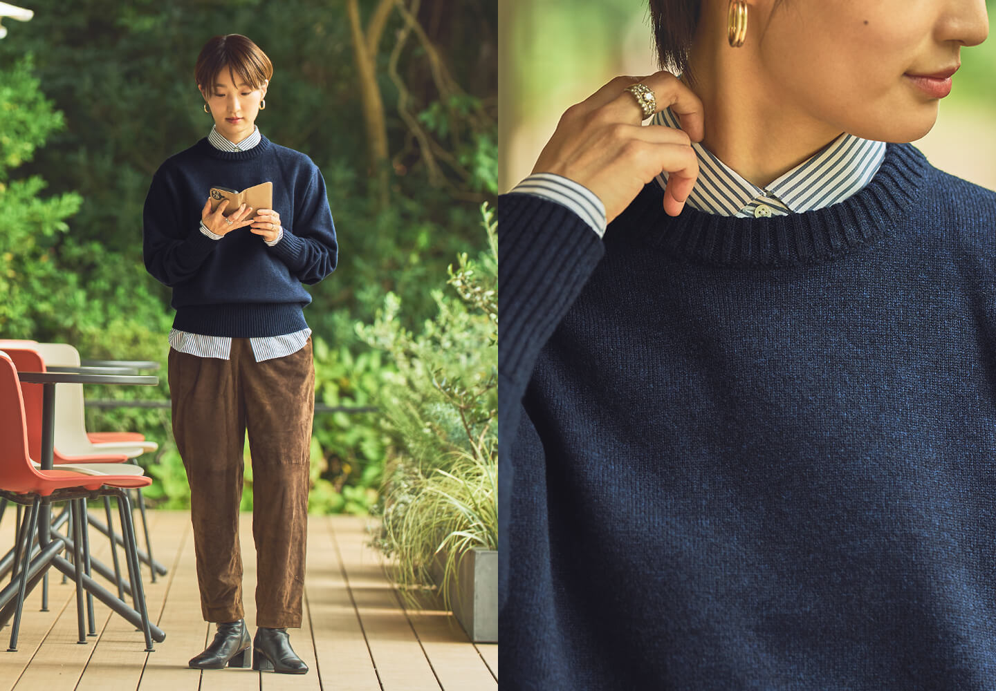 【特集】シャツニット着こなし特集