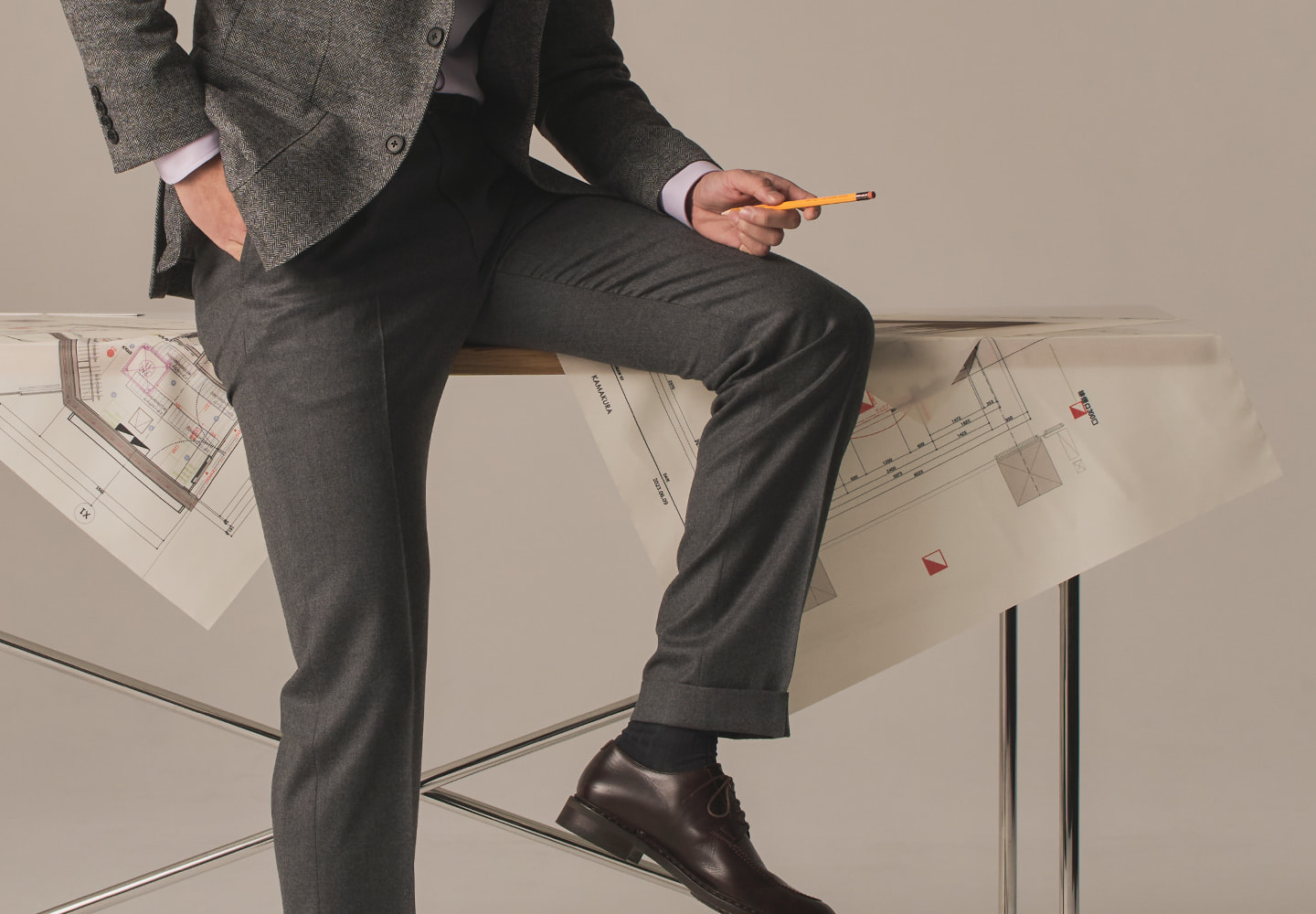 【メンズ】スラックス