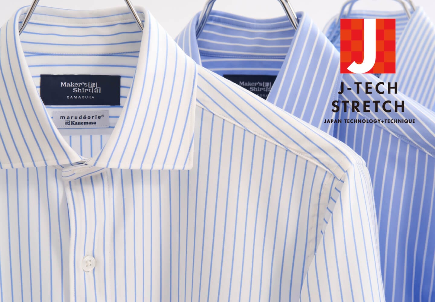 【メンズ】ストレッチシャツ