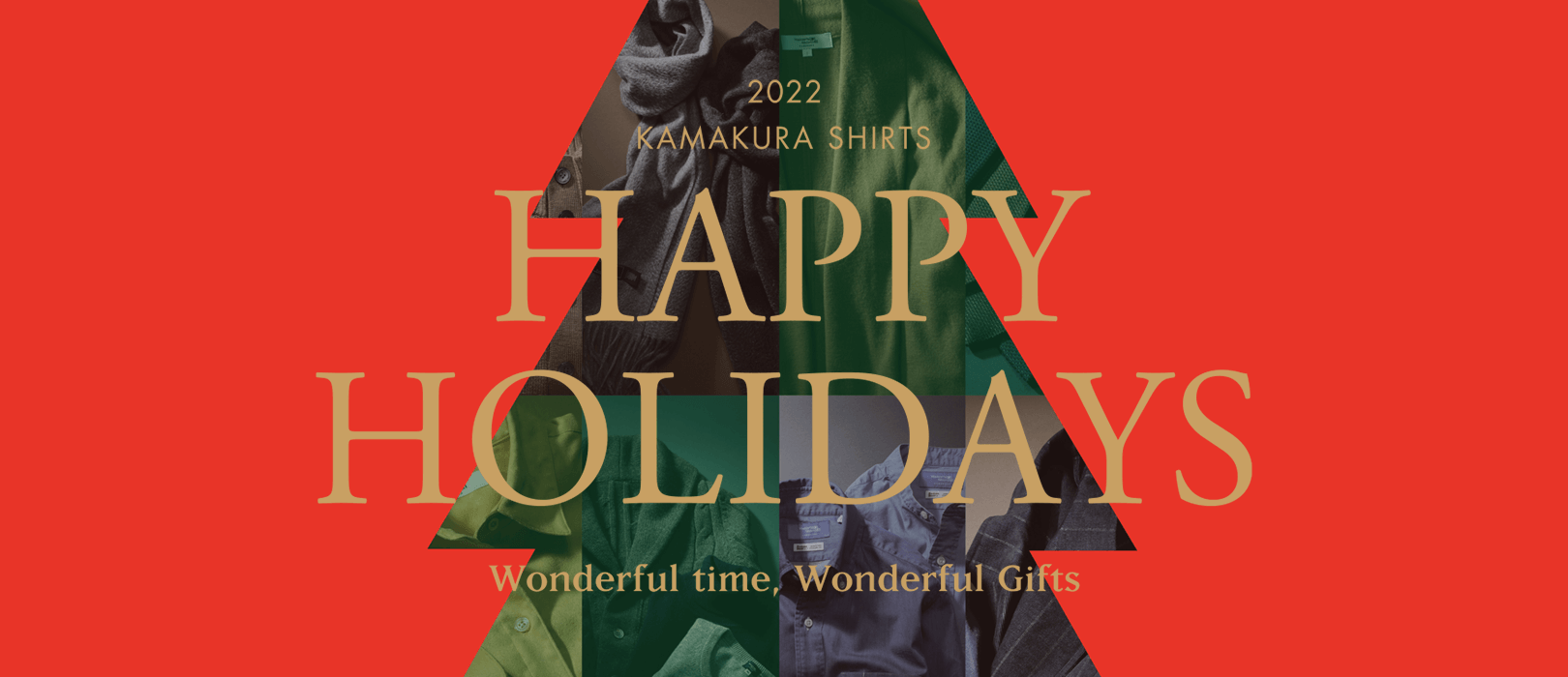 HAPPY HOLIDAYS | メーカーズシャツ鎌倉 公式通販| Maker's Shirt