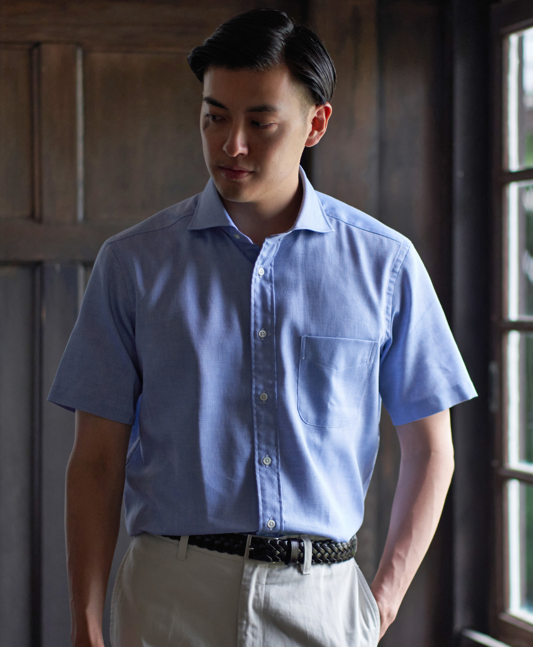 半袖シャツ(S ブルー系): メンズ｜メーカーズシャツ鎌倉 公式通販