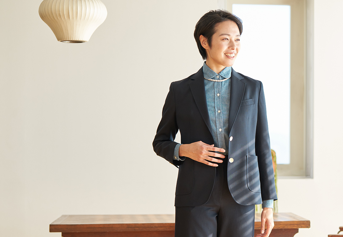 KAMAKURA SHIRTS WOMEN 2024 Spring Coat | メーカーズシャツ鎌倉 公式 