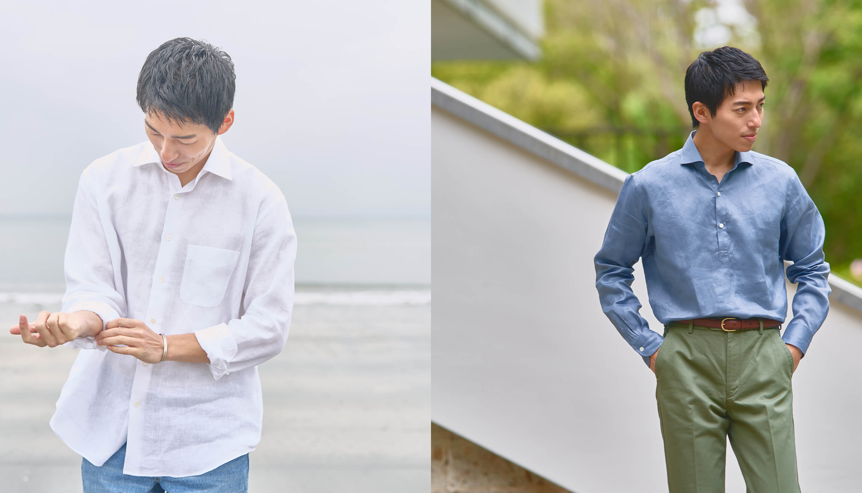 メンズ リネンシャツ | メーカーズシャツ鎌倉 公式通販 | 日本製