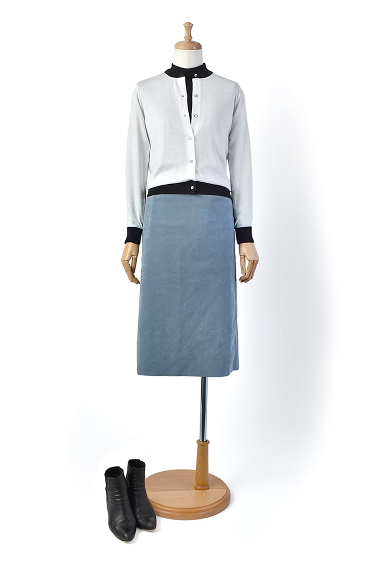 コットンカーディガン 18ゲージ