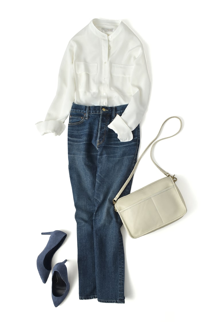 ブラウス デシン（ウォッシャブルシルク）