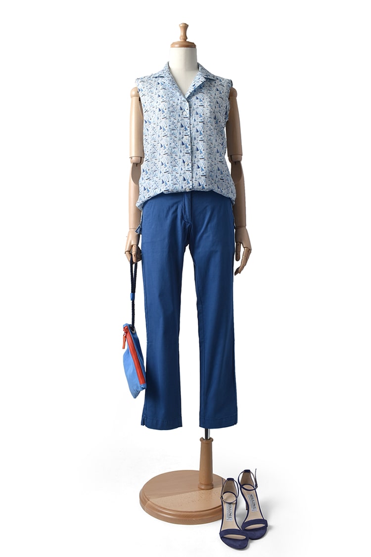 ブラウス リバティファブリックス