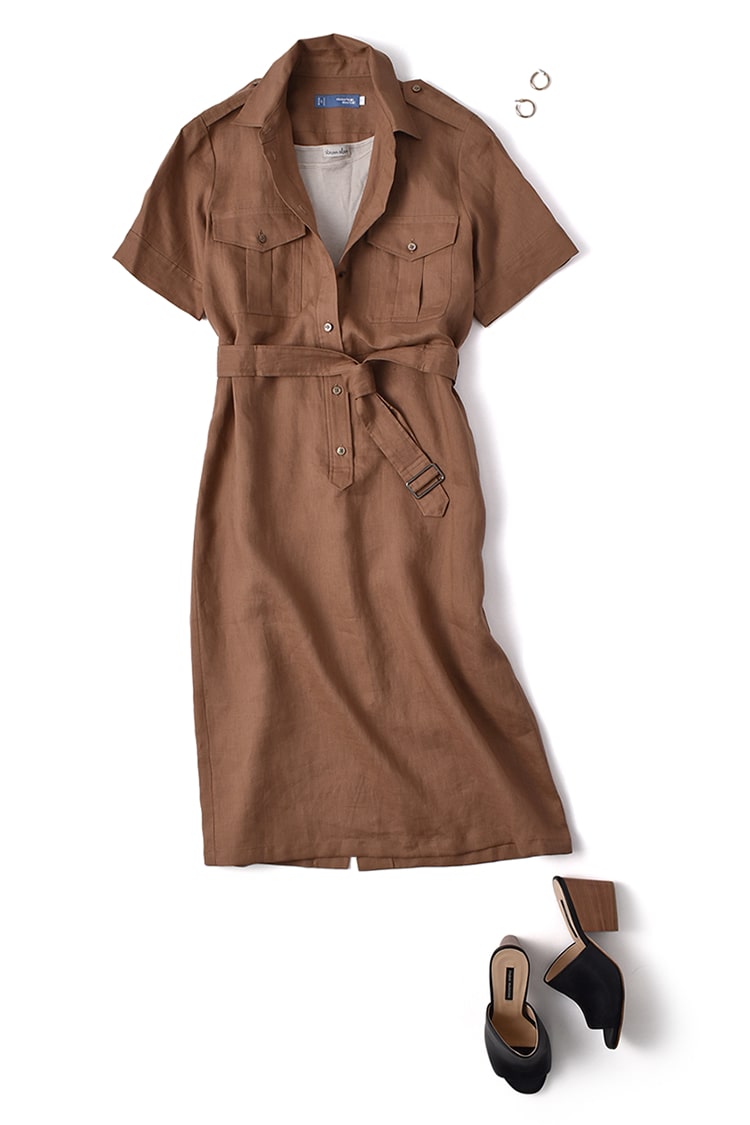 ワンピース リネン