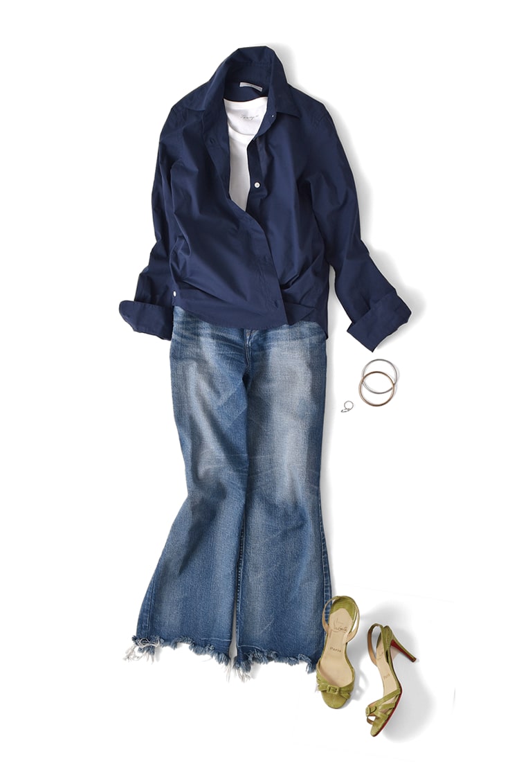 カジュアルシャツ ローン