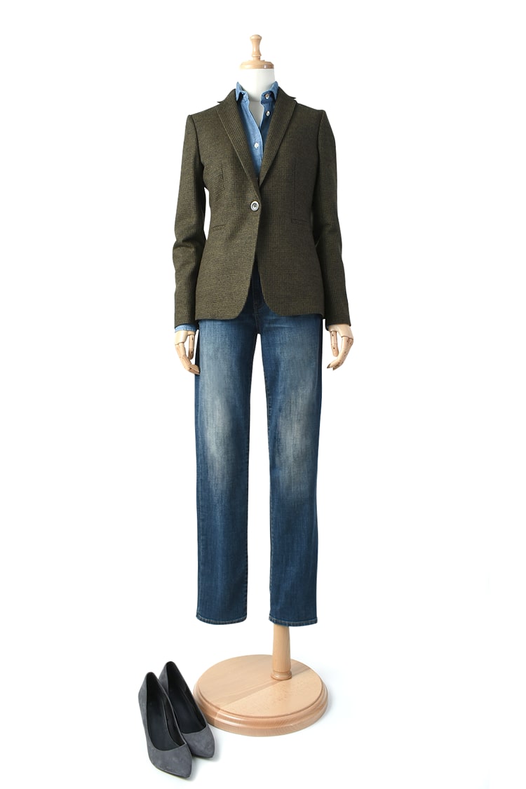 ニットジャケット