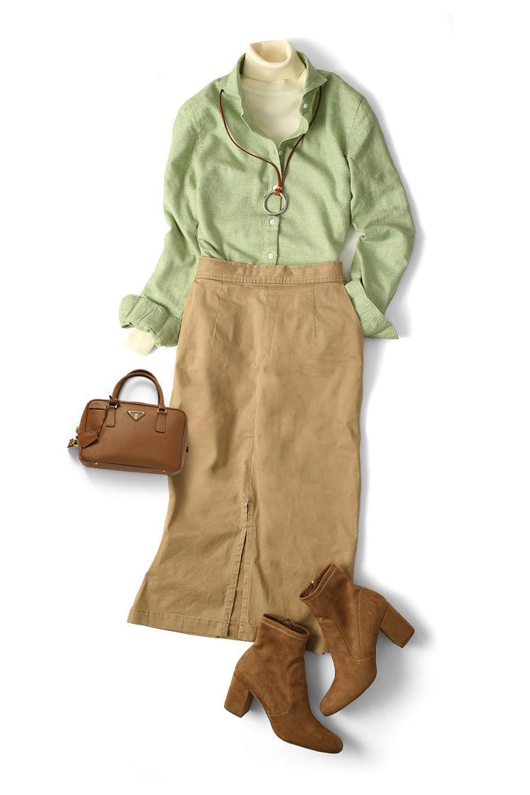 マンハッタンスリムシャツ インポート生地