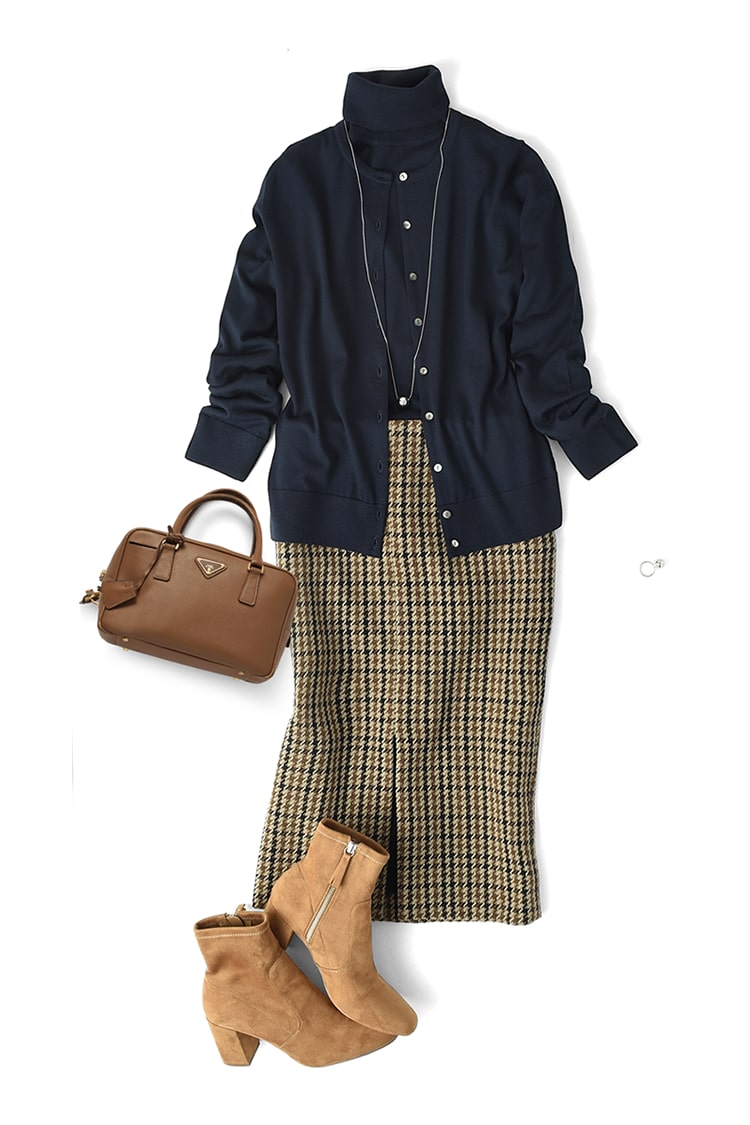 タートルネックセーター 18ゲージ